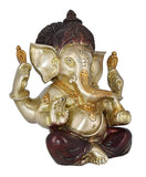 White Whale Ganesha Bhagwan Idol Ganesha Statue Ganpati Murti for Home Entrance Decor Luck Gift Home Décor