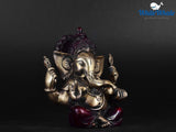 White Whale Ganesha Bhagwan Idol Ganesha Statue Ganpati Murti for Home Entrance Decor Luck Gift Home Décor