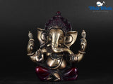 White Whale Ganesha Bhagwan Idol Ganesha Statue Ganpati Murti for Home Entrance Decor Luck Gift Home Décor