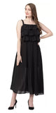 WhiteWhale Dresses for Women Regular Women's Causual Stylish Shoulder Strap Dress.