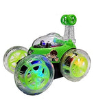 White Whale Ben 10 Rechargeable Stunt Car Big Size 360 Degree Rotating- Remote Control (Multi Color-Assorted)