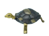 White Whale Large Brass Turtle Statue Decoration Crafts Brass Turtle Crafts Animal Desktop Art Decoration.