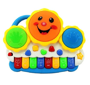White Whale Drum Keyboard Musical Toys (Assorted)