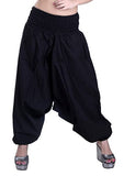 Whitewhale Men Women Rayon Baggy Hippie Boho Gypsy Aladdin Yoga Harem Pants