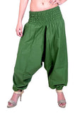 Whitewhale Men Women Rayon Baggy Hippie Boho Gypsy Aladdin Yoga Harem Pants