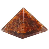 White Whale Orgone Pyramid Energy Generator Reiki Healing  Chakra