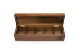 Whitewhale  Wooden Tea Box Tea Chest Spice Organizer with  Compartment