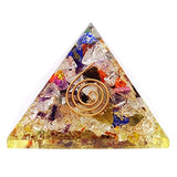 White Whale Orgone Pyramid Energy Generator Reiki Healing  Chakra