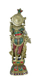 White Whale Radha Statue, Indian Lady Figure, Shyama, Kishori. Hindu Goddess of Love, Compassion & Devotion