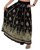 Whitewhale Womens Long Skirt India Traditional Clothing Designer For Spring Summer