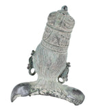 White Whale Brass Antique Goddess Parvati Idol Figurine Home Decorative Showpiece