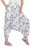 Whitewhale Men's & Women Rayon Printed Harem Pants Yoga Trousers Hippie