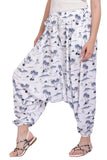 Whitewhale Men's & Women Rayon Printed Harem Pants Yoga Trousers Hippie