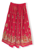 Whitewhale Womens Long Skirt India Traditional Clothing Designer For Spring Summer