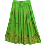 Whitewhale Womens Long Skirt India Traditional Clothing Designer For Spring Summer