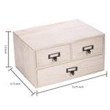 White Whale Wooden Office Storage Cabinet/Jewelry Organizer /Drawers