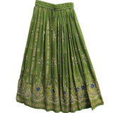 Whitewhale Womens Long Skirt India Traditional Clothing Designer For Spring Summer