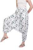 Whitewhale Men's & Women Rayon Printed Harem Pants Yoga Trousers Hippie