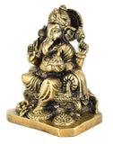 White Whale Ganesha Bhagwan Idol Ganesha Statue Ganpati Murti for Home Entrance Decor Luck Gift Home Décor