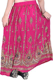 Whitewhale Womens Long Skirt India Traditional Clothing Designer For Spring Summer