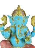 White Whale Antique colorful Ganesh Statue , Brass Ganesha Idol,Lord Ganesha Statue, Ganesha Statue, Brass Elephant God, Good Luck God, Vinayaka Statue