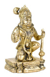 White Whale Lord Hanuman Idol Strength Monkey Figurine Bajrang bali Statue Brass Sculpture Diwali Decor Gifts