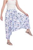 Whitewhale Men's & Women Rayon Printed Harem Pants Yoga Trousers Hippie