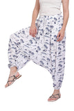 Whitewhale Men's & Women Rayon Printed Harem Pants Yoga Trousers Hippie