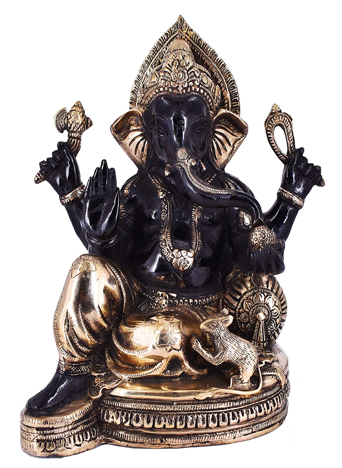 Buy Lord Ganesha Idols for Gift Home Decor Pooja - Big Ganesh Statue -  Standing God Ganpati Showpiece Online at Low Prices in India - Amazon.in