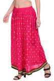 Whitewhale Womens Long Skirt India Traditional Clothing Designer For Spring Summer