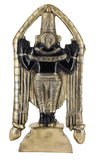 White Whale Lord Tirupati Balaji/Sri Venkateswara Brass Statue Religious Strength God Sculpture Idol - 24 Inches