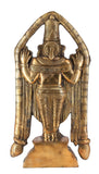 White Whale Lord Tirupati Balaji/Sri Venkateswara Brass Statue Religious Strength God Sculpture Idol - 24 Inches