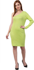 Whitewhale Women Bodycon Neon Dress