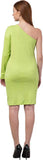 Whitewhale Women Bodycon Neon Dress