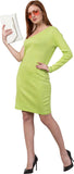 Whitewhale Women Bodycon Neon Dress