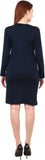 Whitewhale Women Bodycon Dark Blue Dress