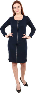 Whitewhale Women Bodycon Dark Blue Dress