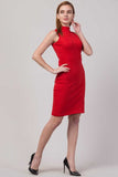 Whitewhale Women Bodycon Red Dress