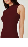 Whitewhale Women Bodycon Maroon Dress