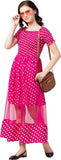 Whitewhale Women Fit and Flare Pink Dress