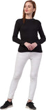 Whitewhale Casual Regular Sleeves Solid Wome Black Top