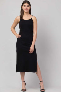 Whitewhale Women Bodycon Black Dress