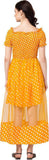 Whitewhale Women Fit and Flare Yellow Dress