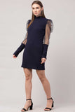 Whitewhale Women Bodycon Dark Blue Dress