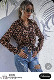 Whitewhale Animal Print Shirt for Women